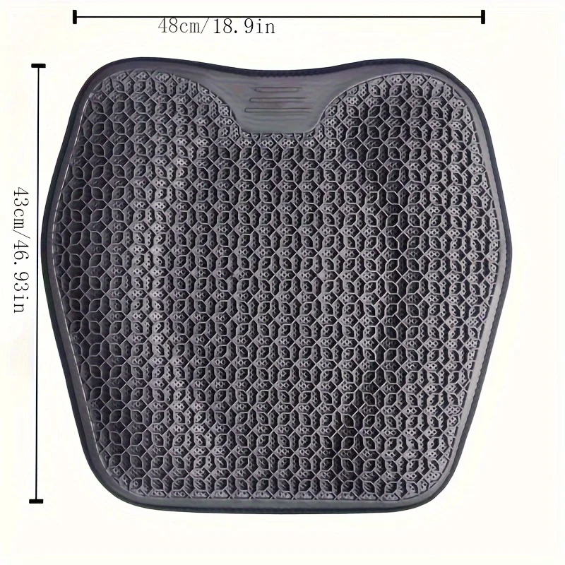 Cuscino Ergonomico in Gel – Supporto Traspirante per Ufficio, Auto e Casa