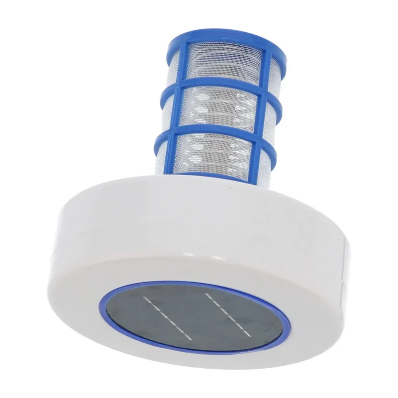 Pulitore Solare per Piscina – Ionizzatore Galleggiante a Energia Solare per Acqua Facile da Manutenere