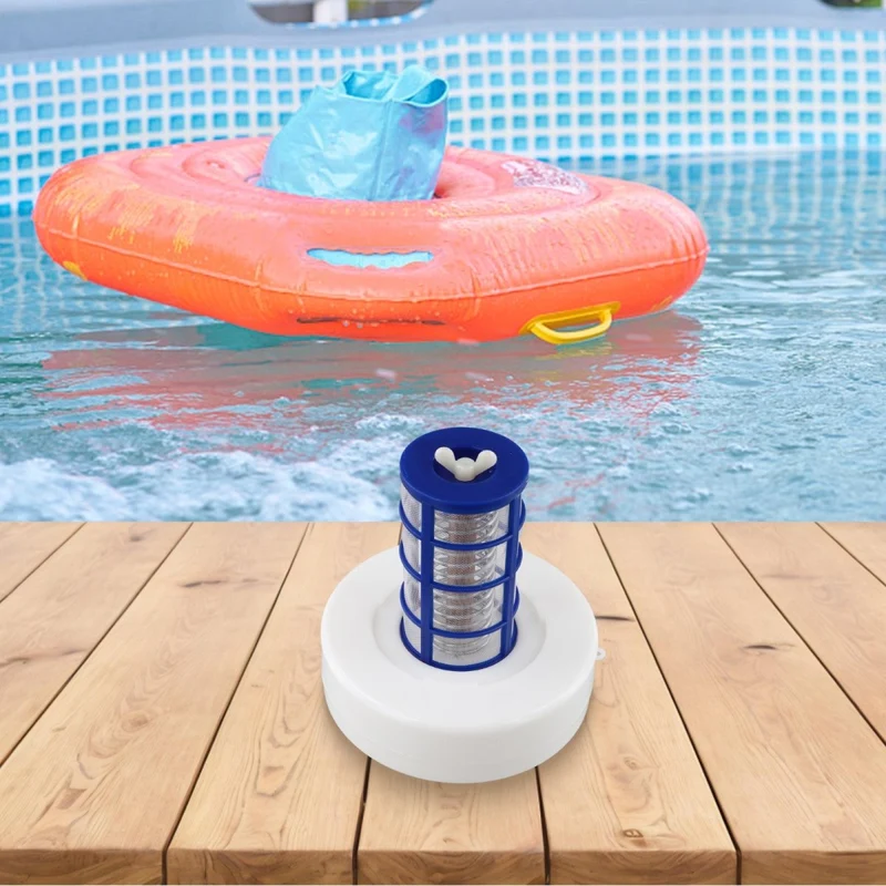 Pulitore Solare per Piscina – Ionizzatore Galleggiante a Energia Solare per Acqua Facile da Manutenere