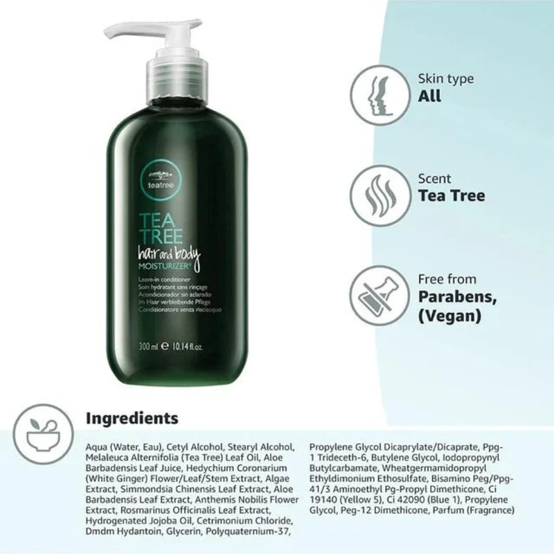 Hydratant pour les cheveux et le corps "Hair & Body" - Soin hydratant sans rinçage (300ml/10.14oz)