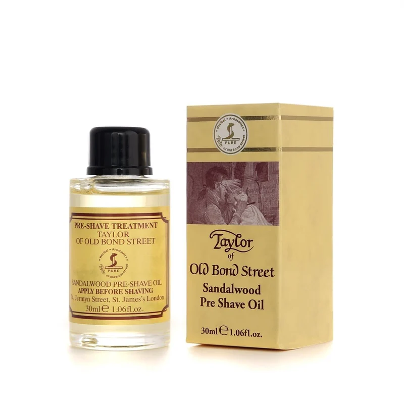 Huile de prérasage - Bois de santal (30ml/1.06oz)