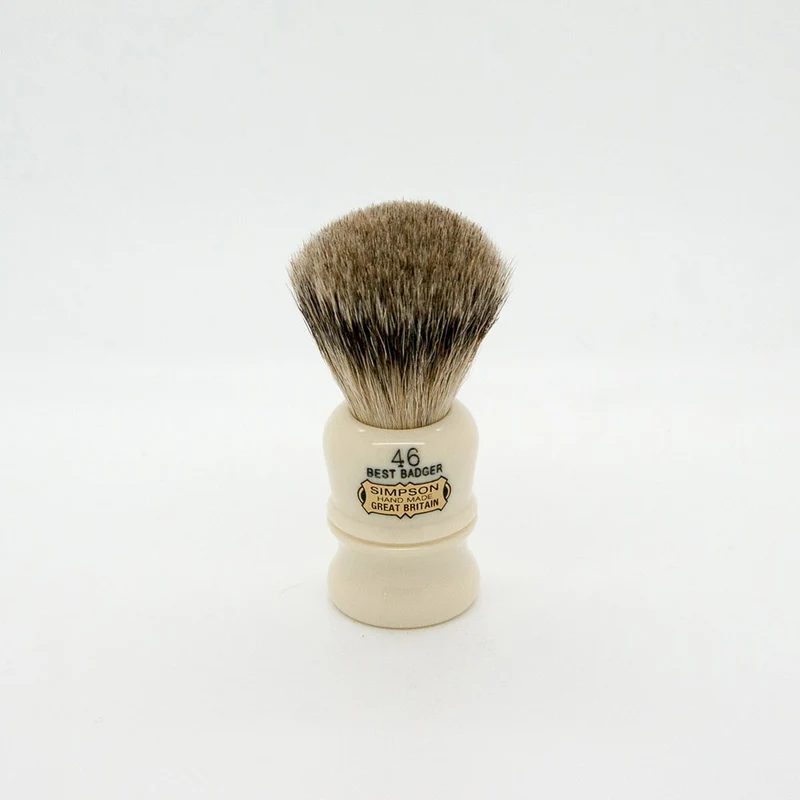 Blaireau - Berkeley 46 "Best Badger" Ivoire - Petit (19mm/0.74")