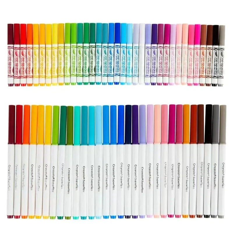 CRAYOLA - Ensemble Géant de 65 Marqueurs Lavables
