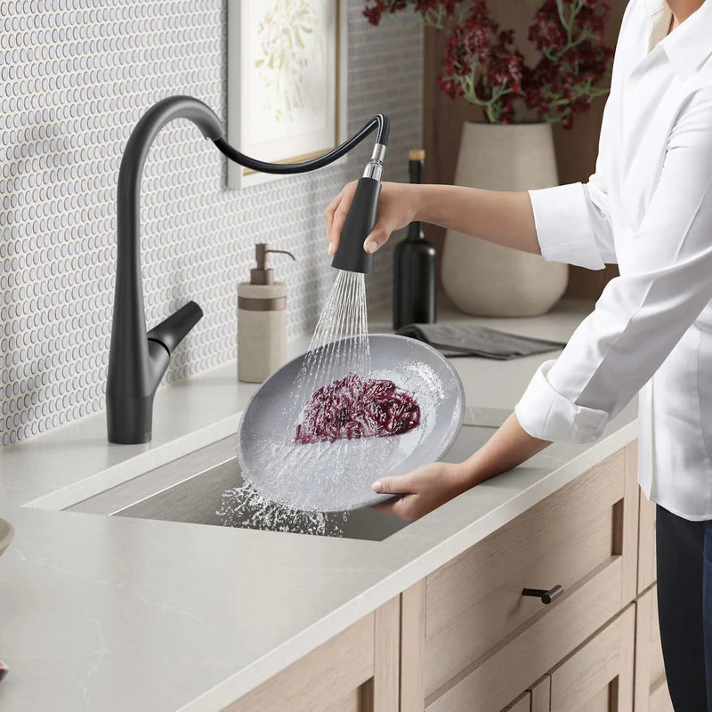 KOHLER - Robinet de Cuisine Rétractable Lir