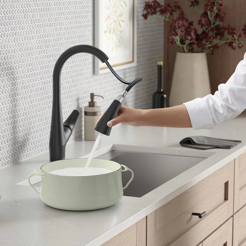 KOHLER - Robinet de Cuisine Rétractable Lir