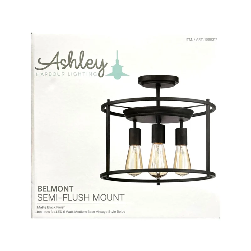 ASHLEY HARBOUR LIGHTING - Monture Semi-Encastrable Belmont