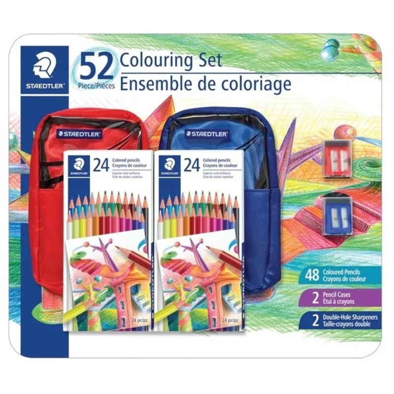 STAEDTLER - Ensemble de Coloriage de 52 pièces
