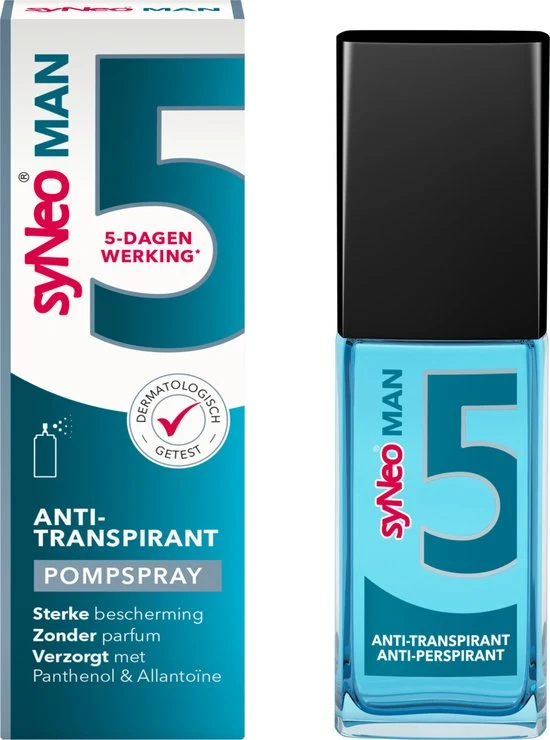 syNeo 5 MAN - Deodorant Anti-transpirant Pompspray - 30 ml - Voor mannen