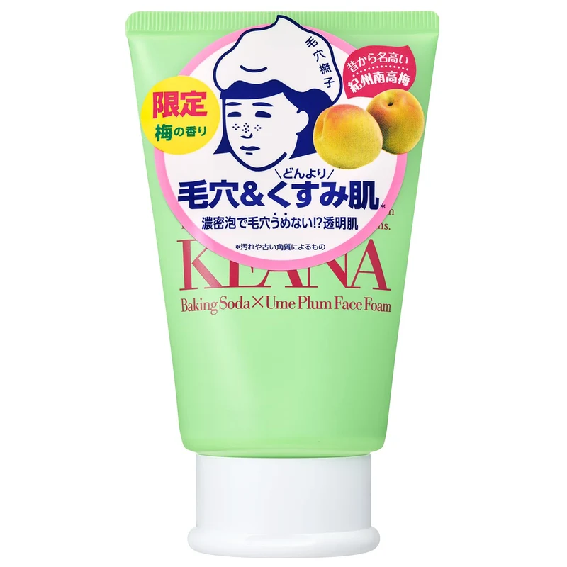 Keana Nadeshiko Kishu Nanko Plum x Baking Soda Foam Cleanser 100g