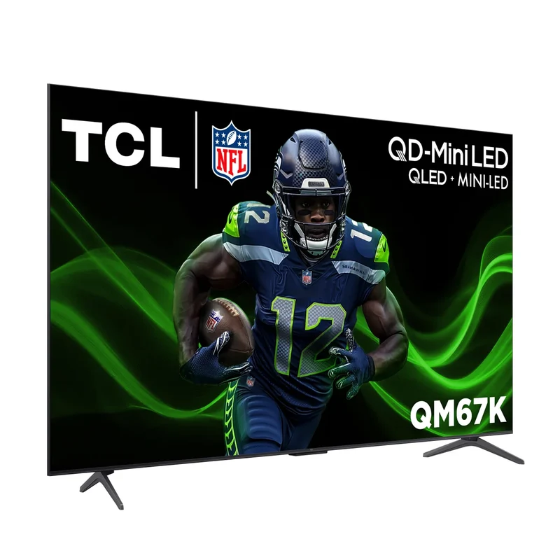 TCL - Téléviseur Intelligent QD-Mini LED 4K UHD QM67K de 55 po *Boite Ouverte*