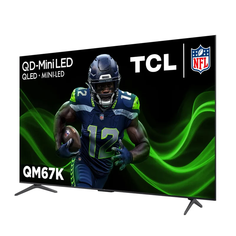 TCL - Téléviseur Intelligent QD-Mini LED 4K UHD QM67K de 55 po *Boite Ouverte*