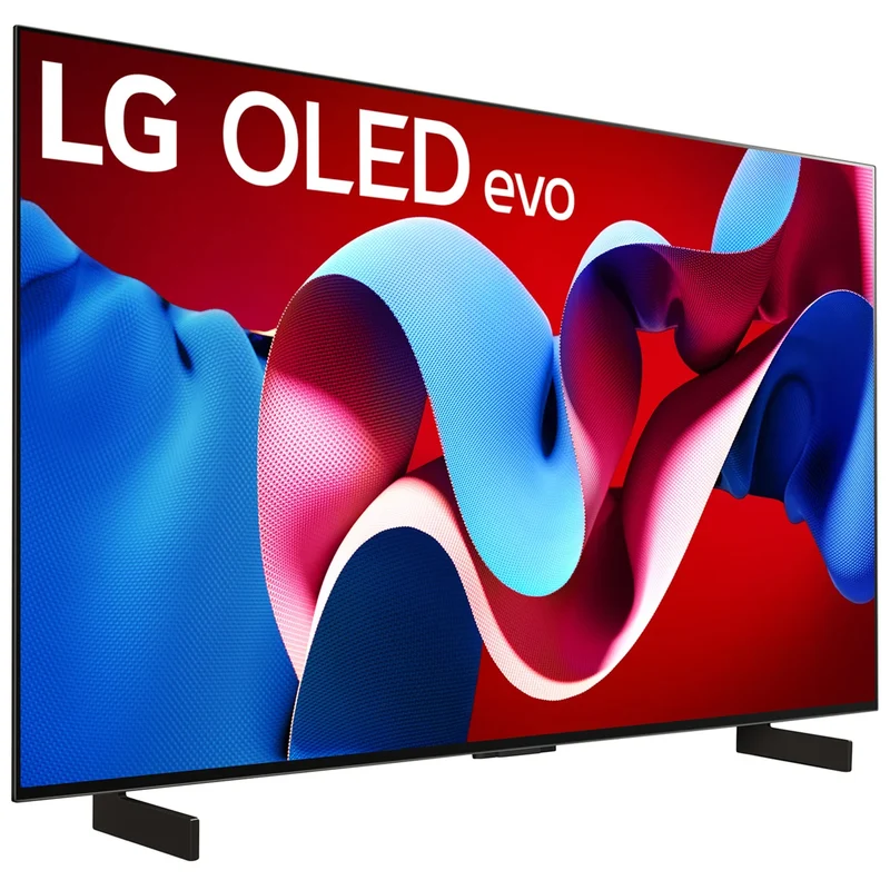 LG - Téléviseur Intelligent webOS evo HDR DELO UHD 4K C4 de 42 po *Boite Ouverte*