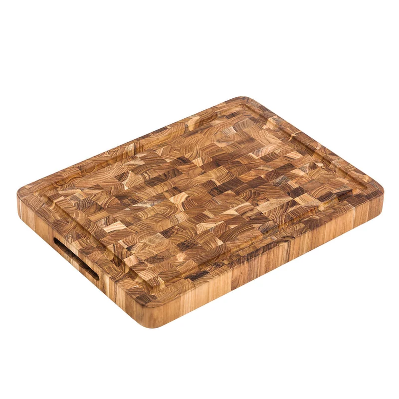 TEAK HAUS - Planche à Découper en Bout de Grain