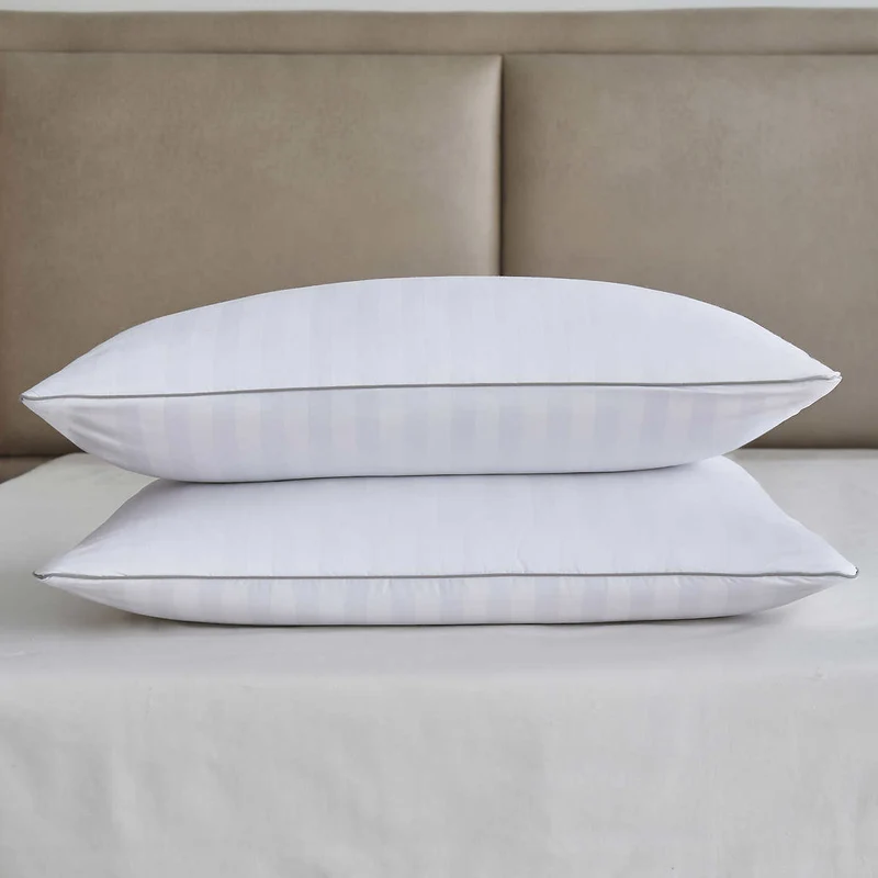 MARTHA STEWART - Ensemble de 2 Oreillers de Plumes et de Duvet