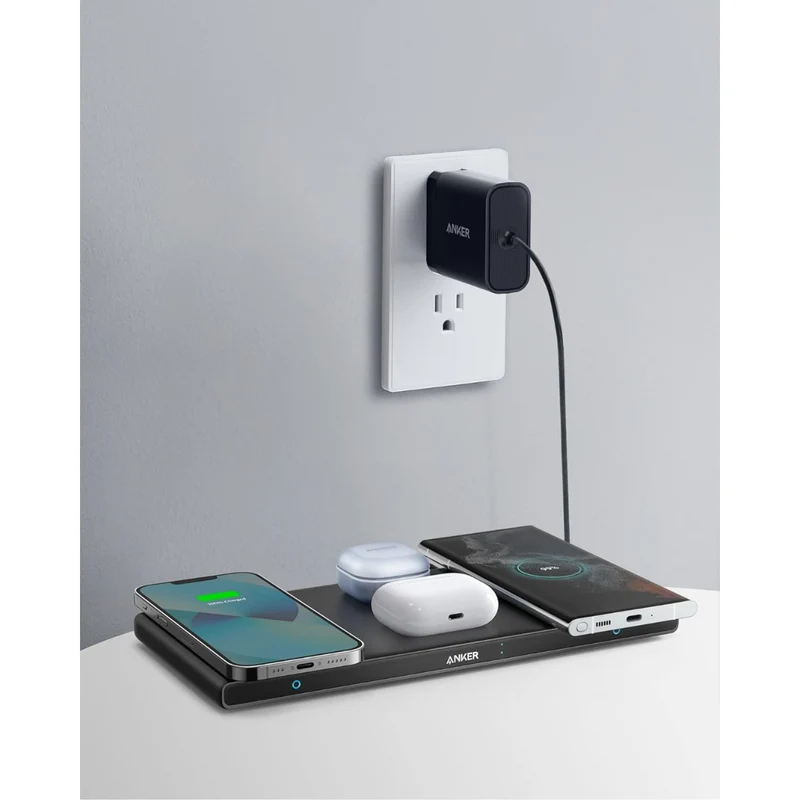 ANKER - Chargeur Sans Fil Anker 552 Station 5-en-1