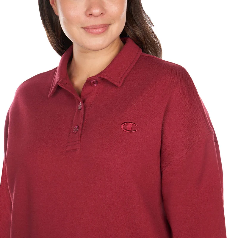 CHAMPION - Chandail Henley pour Femme