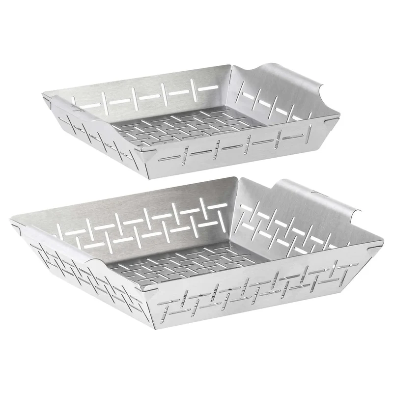 LAGOSTINA - Ensemble de 2 Paniers pour Barbecue