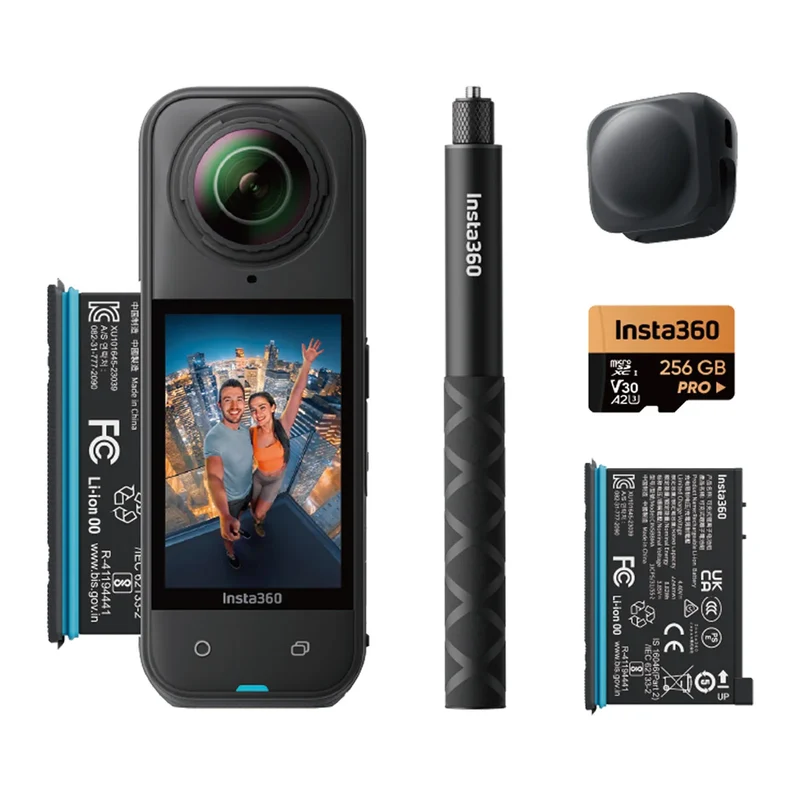INSTA360 -Ensemble de Caméra d'Action X5 *Boite Ouverte*
