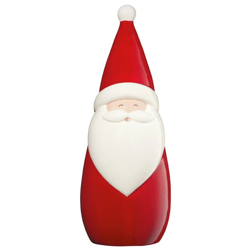 Ensemble de 3 Pères Noël en Céramique