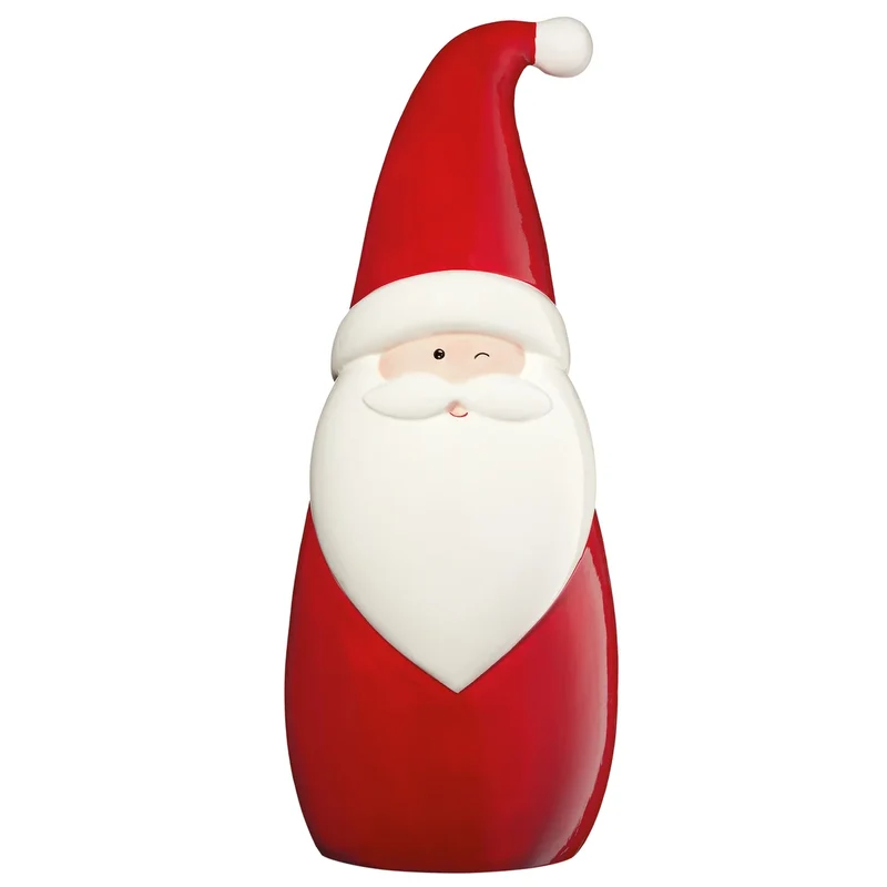 Ensemble de 3 Pères Noël en Céramique