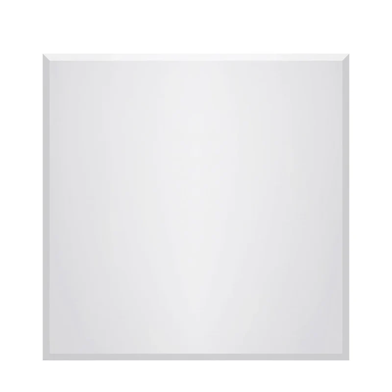 APPOLLO - Miroir Moderne Carré Biseauté Sans Cadre Summer *Boite Ouverte*