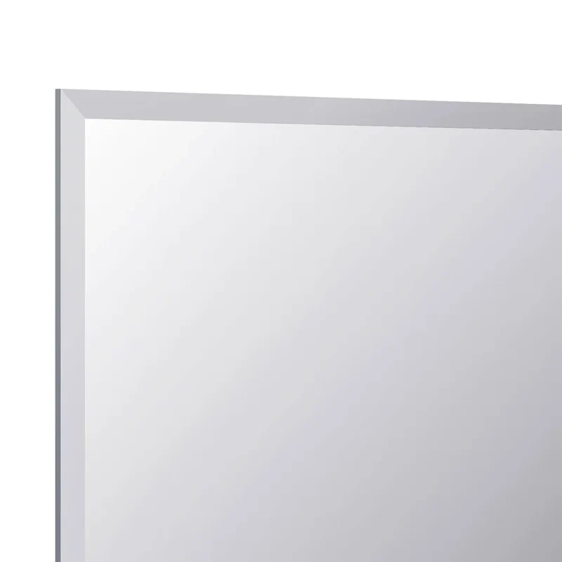 APPOLLO - Miroir Moderne Carré Biseauté Sans Cadre Summer *Boite Ouverte*