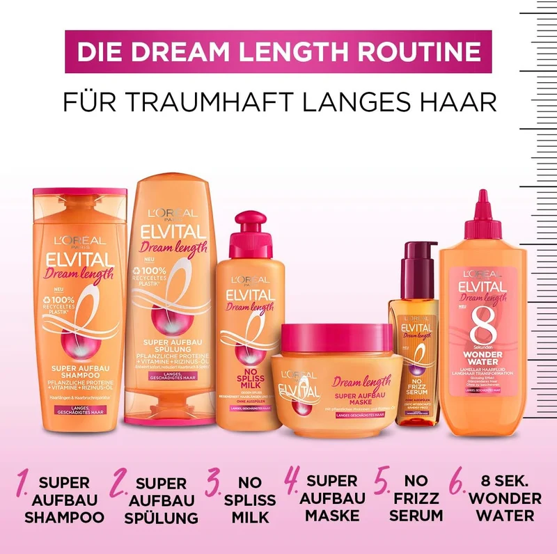 L'Oréal Paris Elvital Dream Length Super build-up conditioner, 3 x300ml