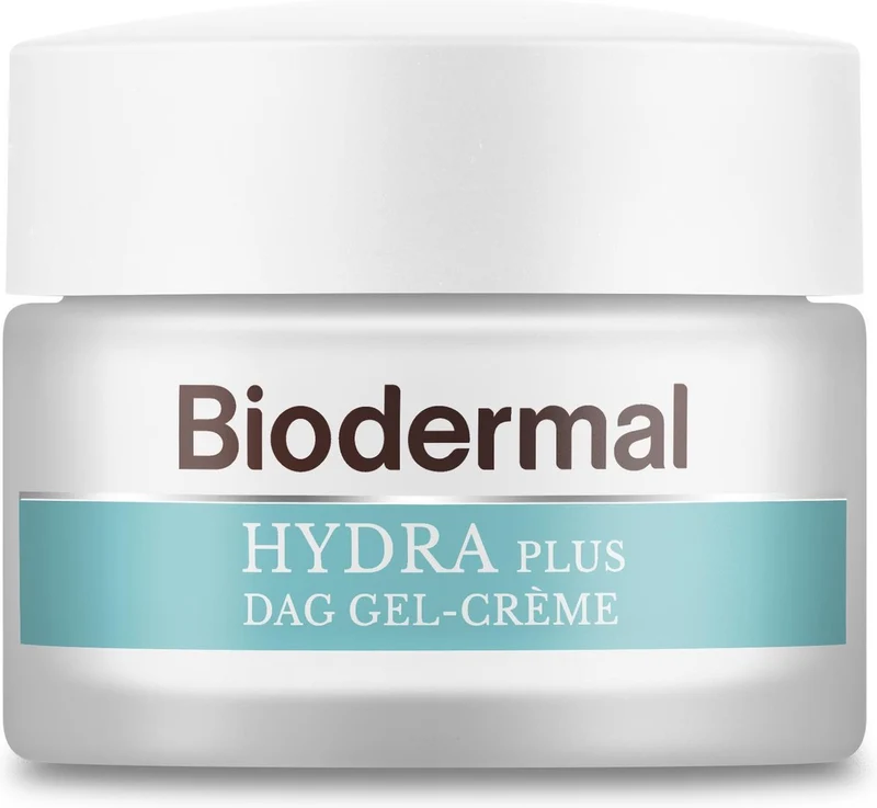 Biodermal Hydraplus dag - Gel crème vochtarme huid met Hyaluronzuur & Glycerine - 50ml