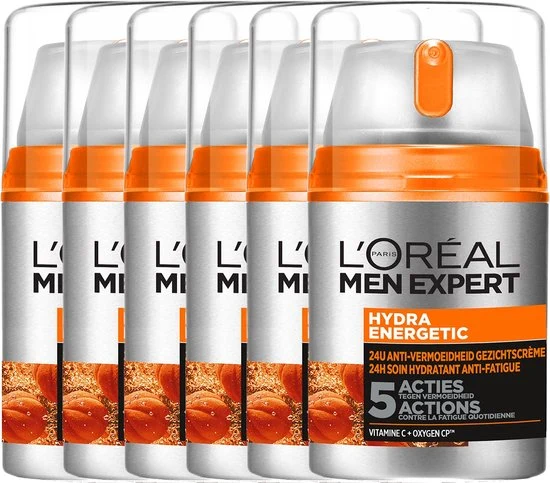 L'Oréal Paris Men Expert Hydraterende Dagcrème X 6