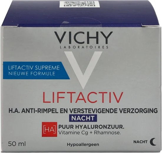 Vichy Liftactiv H.A. Anti-Rimpel Verstevigende Nachtcrème - 50ml