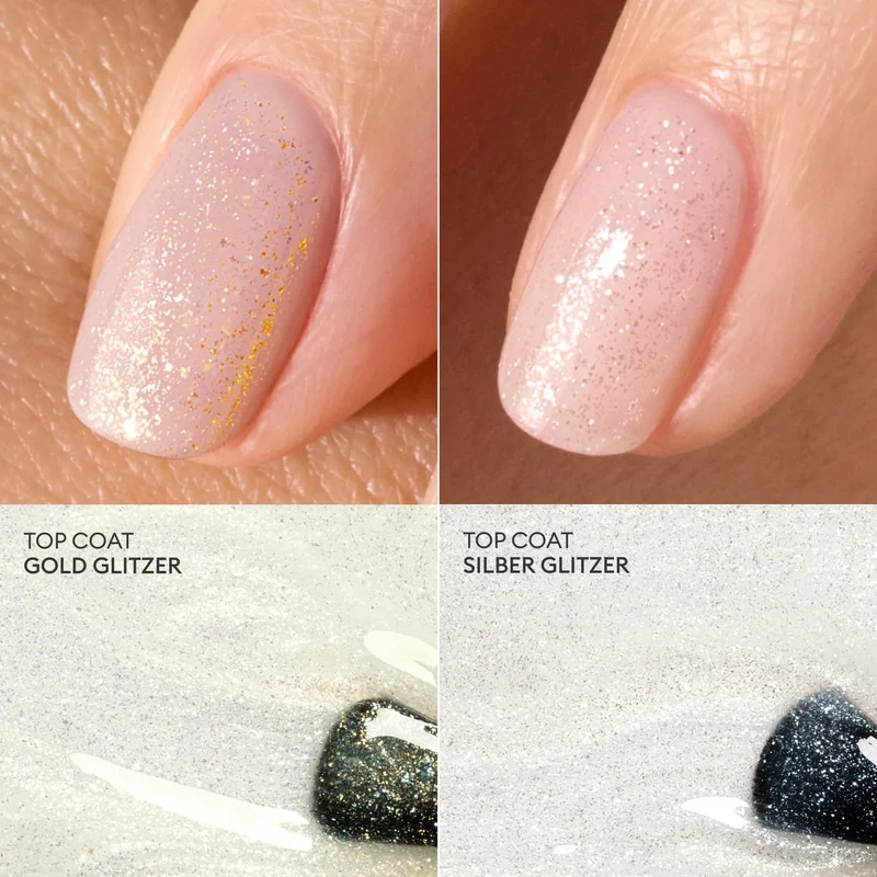 Top Coat Shimmery Gold 15 ml