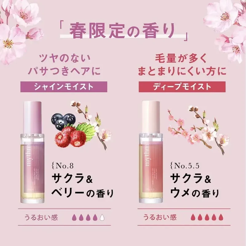 mythm Mizumu Multi Use Deep Moist Hair Oil 1.5 fl oz / 45 ml