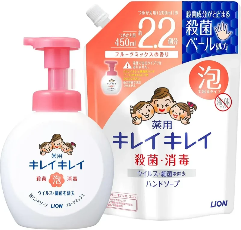 Kirei Kirei Medicated Hand Soap Refill Foaming 1760 ml Japan