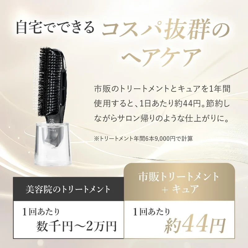 S-HEART-S Treatment Brush Cure Black