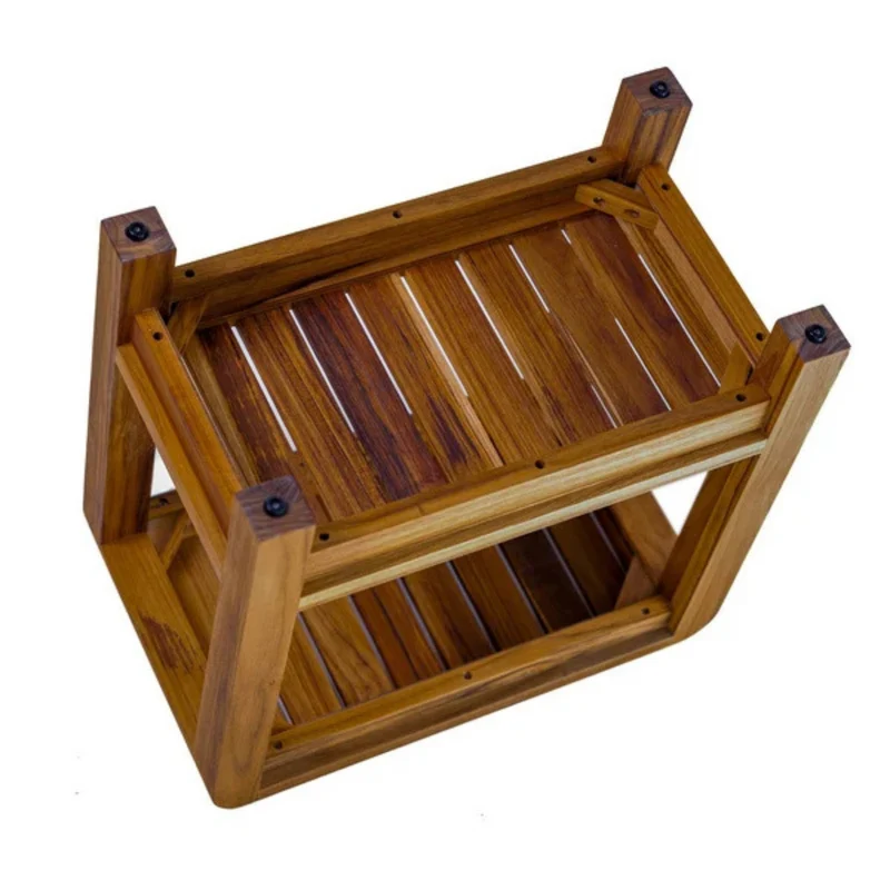 TEAK HAUS - Banc de Douche
