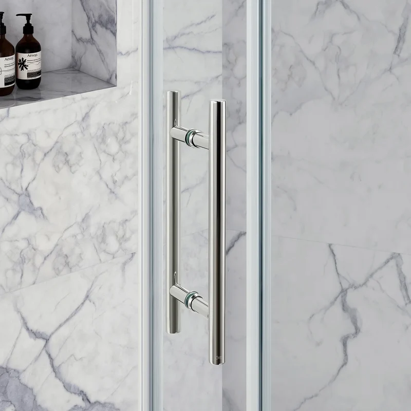 OVE - Ensemble de Porte et Base de Douche Elias *Boite Ouverte*