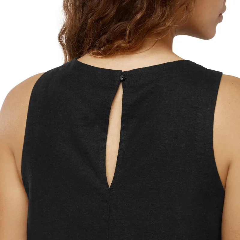 BANANA REPUBLIC - Robe en Lin Sans Manches pour Femme