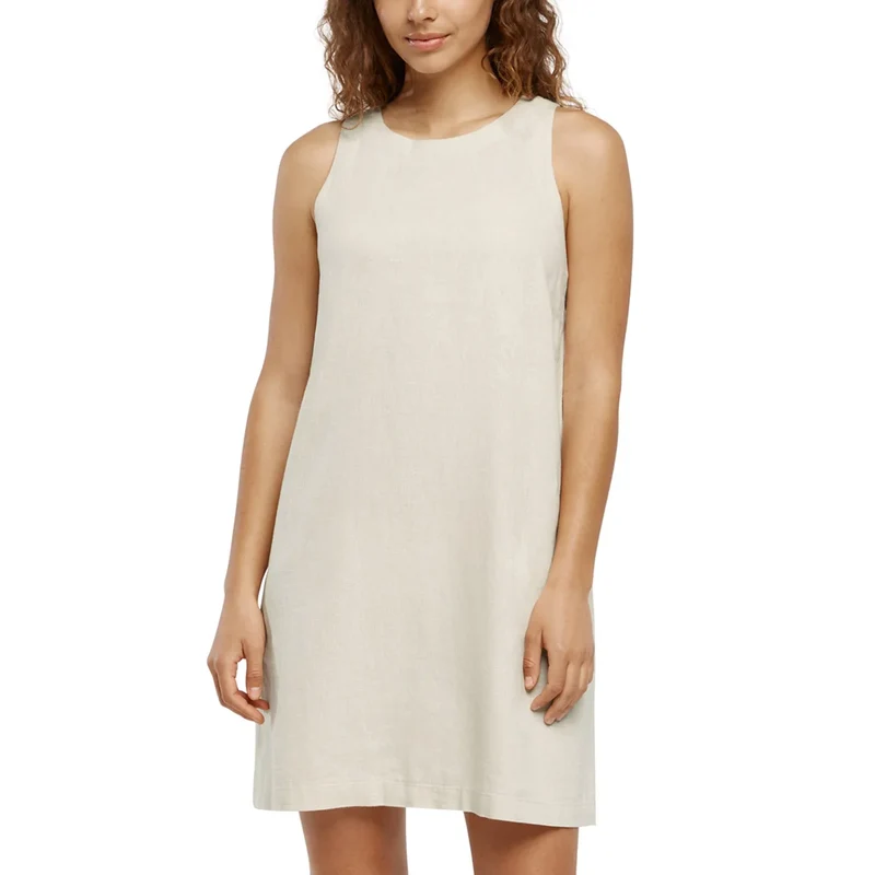 BANANA REPUBLIC - Robe en Lin Sans Manches pour Femme
