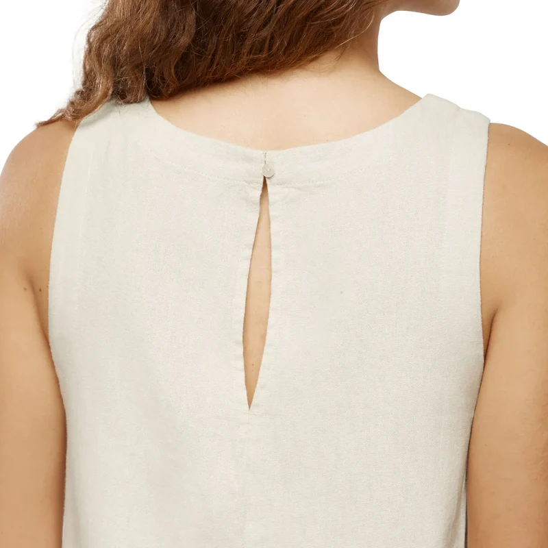 BANANA REPUBLIC - Robe en Lin Sans Manches pour Femme