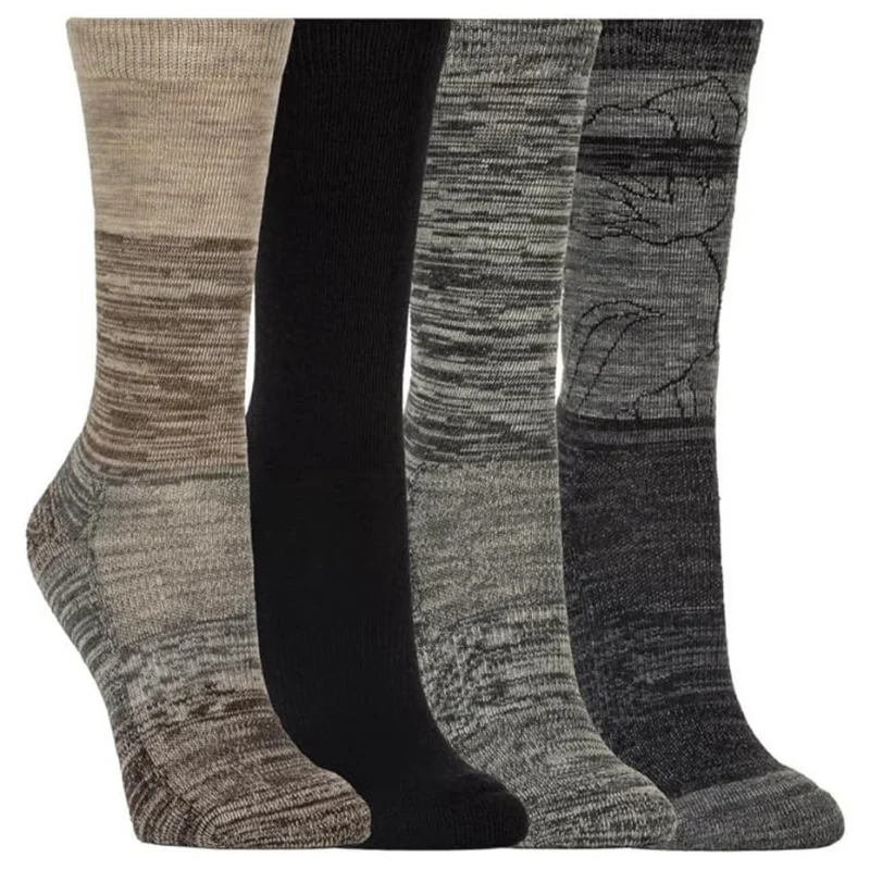 KIRKLAND SIGNATURE - 4 Paires de Chaussette Mi-Mollet pour Femme