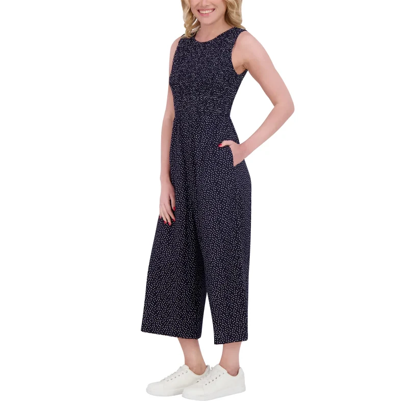ANDREW MARC - Combinaison à Jambe Large pour Femme