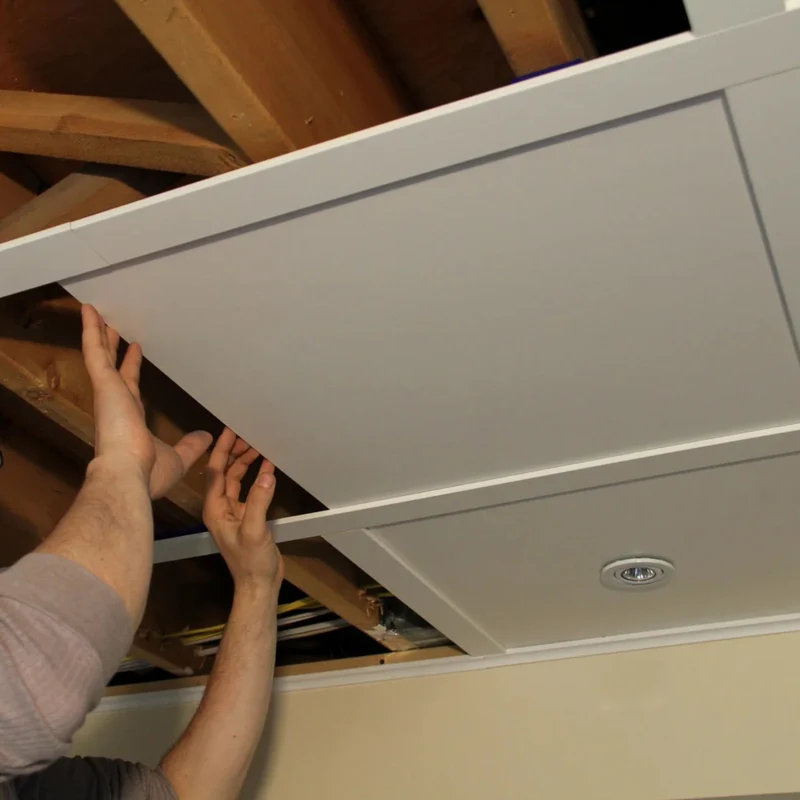 SNAPCLIP - Système de Plafond Suspendu de 64 Pieds Carrés