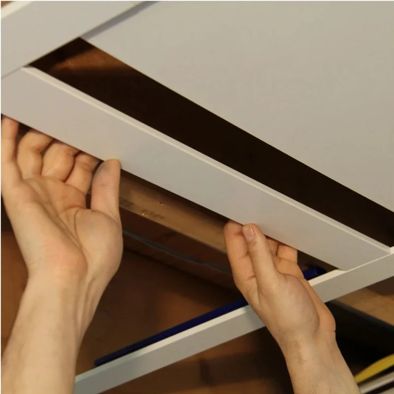SNAPCLIP - Système de Plafond Suspendu de 64 Pieds Carrés