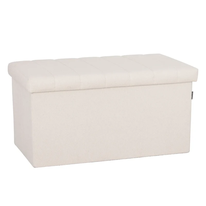 SEVILLE CLASSICS - Coffre-Banc de Rangement Pliable Boucle