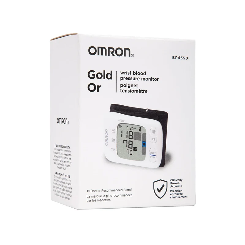 OMRON - Tensiomètre-Bracelet Or BP4350 *Boite Ouverte*