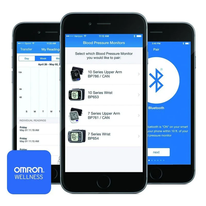 OMRON - Tensiomètre-Bracelet Or BP4350 *Boite Ouverte*