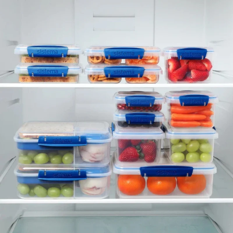 SISTEMA - Ensemble de Contenants Alimentaires, 32 Pièces