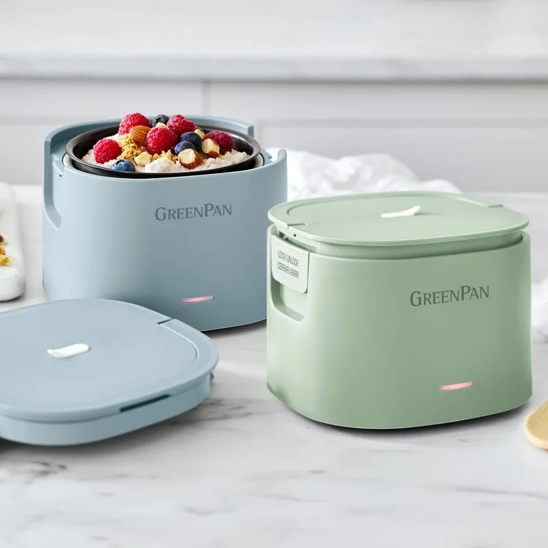 GREENPAN - Ensemble de 2 Boites Repas Électriques