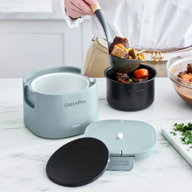 GREENPAN - Ensemble de 2 Boites Repas Électriques