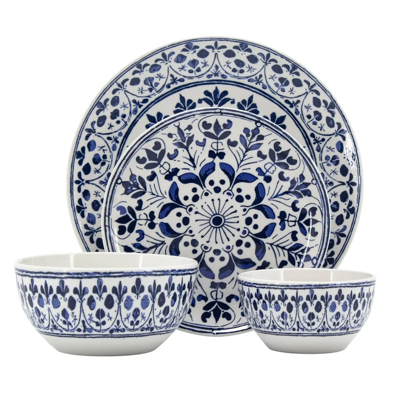 MIKASA - Service de Vaisselle de 16 Pièces Radiance